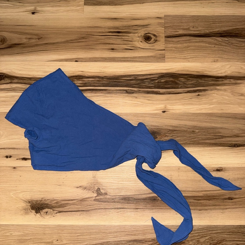 6/$15 Blue Wrap Shirt